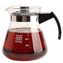 SS1807 시타 베이직 드립서버 600ml CA-602, 단품