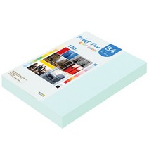 종이문화 프린트프로 칼라복사지 B4 120g No.15 아쿠아블루 220매