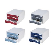 보안서류 개인물품수납 열쇠서류함3단 CEO책상정리 CEO서랍, 민트