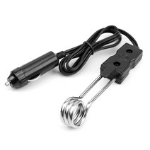 전기 온수기 mini Portable new 12v car immersion 차 커피, 검은색