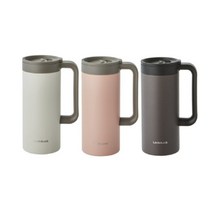 [본사] 락앤락 테이블 머그 473ml (아이보리/핑크/그레이), 그레이