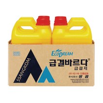 쌍곰 방수제 급결바르다(방수제) (1BOX/2Lx6EA) 1BOX 반품불가, 1개