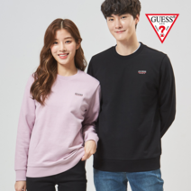 [게스] 유니 미니게스로고 맨투맨 NM1K0162