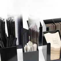 카페 테이크아웃컵 바캐디 냅킨 빨대꽂이 홀더 디스펜서, 1.컵디스펜서-대(+1500원)