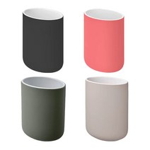 이케아 EKOLN 에콜른 칫솔꽂이/도자기/수납/펜/연필꽂이/욕실용품/데스크소품, 베이지_104.930.11