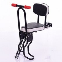 자전거보조안장 앞좌석 간이의자 어린이 앞자리 접이식 유아용의자, G.블랙 에어 일반 시트 - 비스트랩