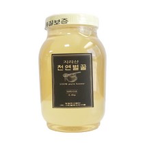 햇꿀 자연에서 온 지리산 천연벌꿀 자연산 아카시아꿀 2.4Kg, 1개