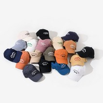뷰랩ACC 가을 남녀공용 데일리 베이직 레터링 볼캡 캡모자 19종