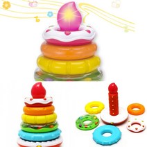 윈펀 반짝반짝 케이크 링쌓기 유아교구 어린이집교구