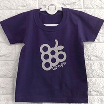 빈스패밀리 포도송송 아동 유아 면 반팔 티셔츠 국내산
