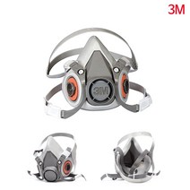 3M 직결식 반면형 면체 마스크 6200 안전용품 안전보, 상세페이지 참조, 본상품