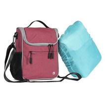 RHINOWALK 다기능 핸들 바 가방 5L 대용량 MTB 도로 자전거 프론트 튜브 방수 커버와 사이클링 숄더백