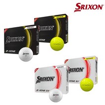 골프 스릭슨 지스타 ZSTAR XV 골프공 2023년, 4피스 Z-STAR XV 옐로우