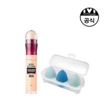 [메이블린] [기획세트][ 뉴욕] 다크써클 컨실러 6ml+핏미퍼프 3입 세트, 상세 설명 참조, 전체색:뉴트럴라이어-150호