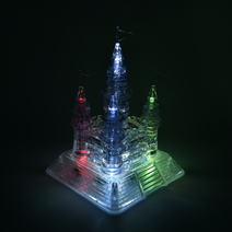 퍼즐성만들기 빛나는 3D 크리스탈퍼즐(성) 멜로디, 상세페이지 참조, 상세페이지 참조