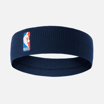 나이키 NBA 헤드밴드 N.KN.02.464.OS, FREE, 네이비