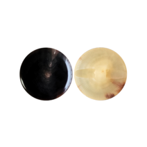 단추닷컴 바둑알 소뿔단추 20mm, 1.아이보리