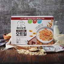 헤이오트 한끼 누룽지 오트밀 750g (50gx15봉)