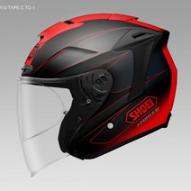 SHOEI 쇼에이 J-FORCE4 MODERNO TC-1 오픈페이스 헬멧