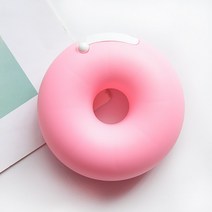 도넛 하트 모양 스카치 테이프 휴대용 고정 접착 테잎 미니 디스펜서 커터기 크리에이티브, (도넛)핑크