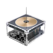 블루투스 호환 음악 테슬라 코일 ac110-240v 120w 팜 테슬라 코일 10cm 고주파 전압 펄스 전기 아크 발생기, a(본체)