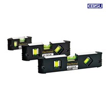 EBISU 미니 수평기 수평계 핸디레벨 물반 블랙버전 일본생산 4인치 6인치 8인치, ED-15GTLMB(6인치)