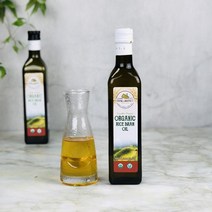 유기농 현미유 100% 미강 쌀눈 압착 추출 오일 non gmo HACCP인증 500ml