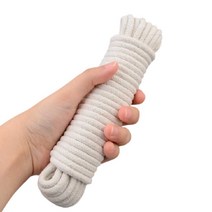면로프 면줄 캣타워재료 캠핑빨래줄 여행용빨래줄, 길이, 15M