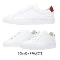 커먼 프로젝트 남성 화이트 RETRO LOW 스니커즈
