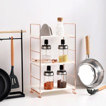 다용도 철제 선반 DIY 식탁위 수납장 플스선반 화이트