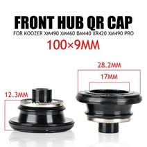 Koozer 마이크로 스플라인 12S 프리 허브 XM490 BM440 PRO MTB 자전거 컨버터 마운틴 바이크 엔드 캡 어댑터 8 9 10 11 속도 XD, 100x9MM cap