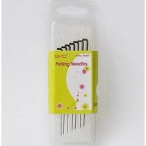 펫돌 양모펠트(니들펠트)바늘 7개입 S사이즈