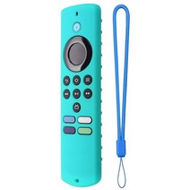 제이즈 실리콘 케이스 ForAmazon 화재-TV 스틱 라이트 원격 제어 Shockproof 안티-슬립 대체 화재 TV, 07 Mint Green