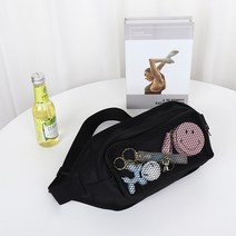 여행 필수 슬링백 가벼운 힙색 크로스백 남여공용 티즈