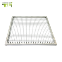안타 망실석쇠 사각 350 스텐 실석쇠 실실이 350mm 526g
