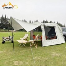 차량용 도킹 쉘터 캠핑 차박 텐트 카텐트 꼬리텐트 01 도킹텐트