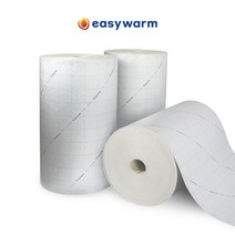 이지웜 은박보온재 25m 붙이는단열재 시트 보온자재 컨테이너 방풍 방열 캠핑매트 바닥단열, 양면 비점착형 25M