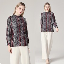로코엘라 로코엘라 오엘 프릴 패턴 블라우스