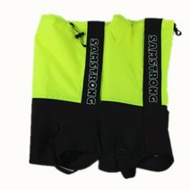 등산 스패츠 방수 고어텍스 숏 롱 발토시 토시 각반, 형광 그린