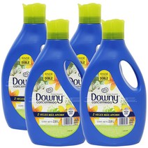 NEW 다우니 섬유유연제 실베스터 2.8L- 4개, 2.8L