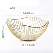 명품 커트러리 파스타 포크 케이크 서버 금속 과일 바구니 와이어 빵 스낵 야채 보관 그릇 주방 계란 디저트 홀더 스탠드 미니멀리스트, a2