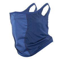 렉스터 쿨 매쉬 냉감 여름 용 자외선차단 스포츠 마스크, 네이비