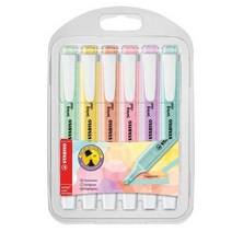 스타빌로 스윙쿨 파스텔 형광펜 6색 세트, 113, 116, 126, 129, 144, 155, 1세트