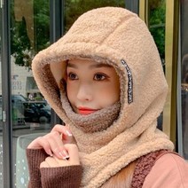 기타 데일리 여자털모자 패션 방한 마스크달이 귀마개 목도리 겸