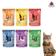 지앤원 웨루바 고양이 습식 파우치 85g x 12개, 캣츠인더키친 파우치_파우치 칙 매그넛 x12개