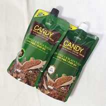 캔디염색약+구매수량별 사은품 티에스 트리트먼트 저자극칼라크림, 7분스피드염색 블랙