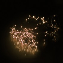 탄탄 무뚜기 600구 크리스마스 트리전구, | A005 | 흑색전선-전구색