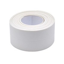 욕실난방기 방수 씰링 테이프 욕실 주방 스트립 샤워 싱크 목욕 씰러 PVC 자기 접착제 실란트 벽 스티커 3., 01 white_01 38mm_01 3.2M