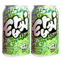 탑씨 사과 350ml x 48캔(뚱캔) / 탄산음료 캔음료, 상세페이지 참조
