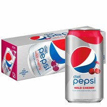Pepsi 펩시 와일드 체리 다이어트 콜라 355ml 12캔